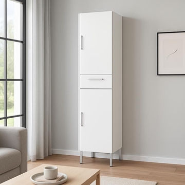 Armario Home Lía – 185x42 cm en Blanco - Imagen 1