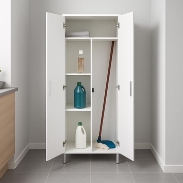 Armario Home Lía XL – 185x82 cm en Blanco - Imagen 1