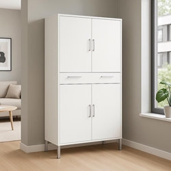 Armario Home Lía XL Plus – 185x82 cm en Blanco - Imagen 1