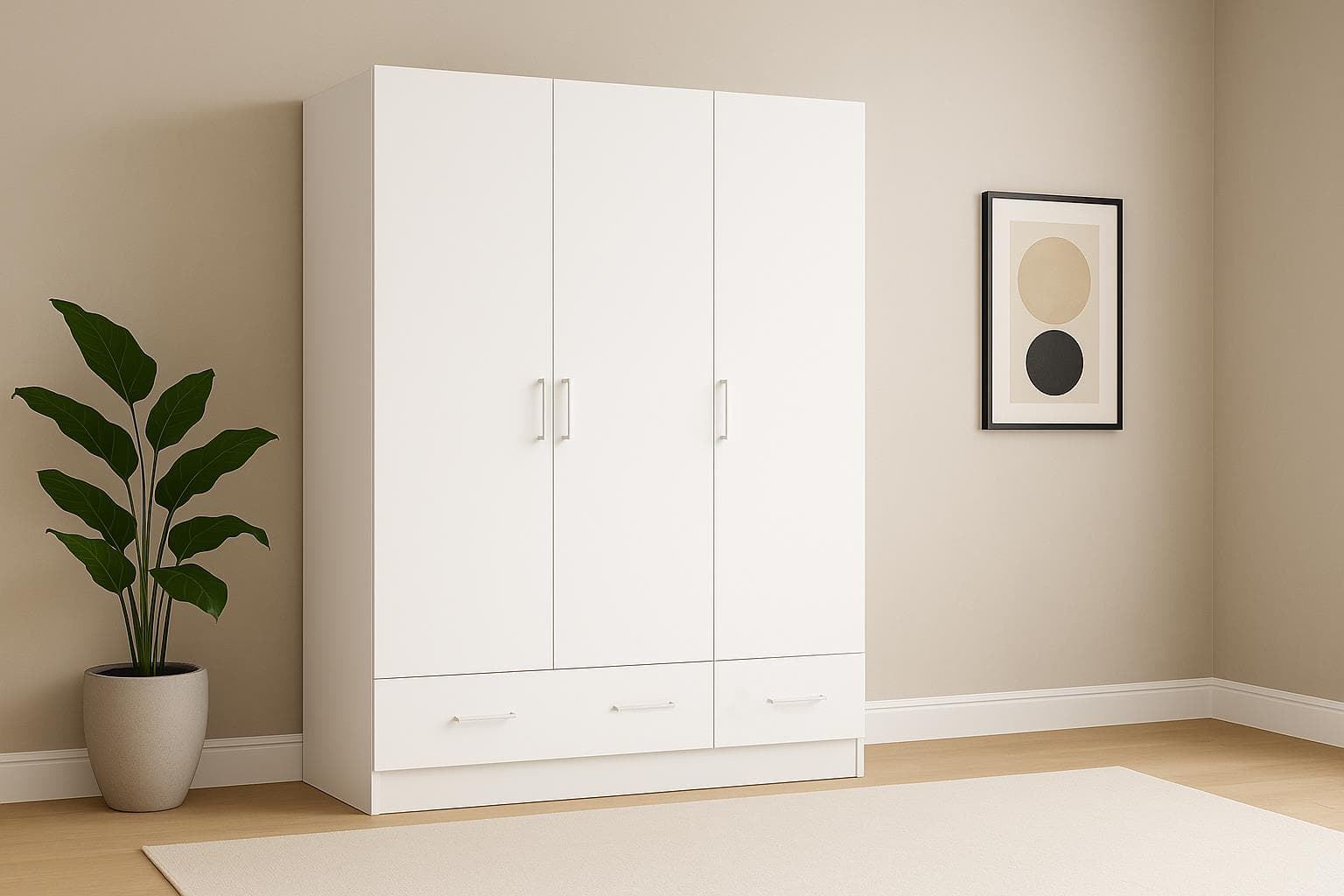 Armario Lavanda – 3 Puertas 200x152 cm - Imagen 3