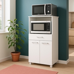 Armario Lúa Compact – 118x61 cm en Blanco - Imagen 1