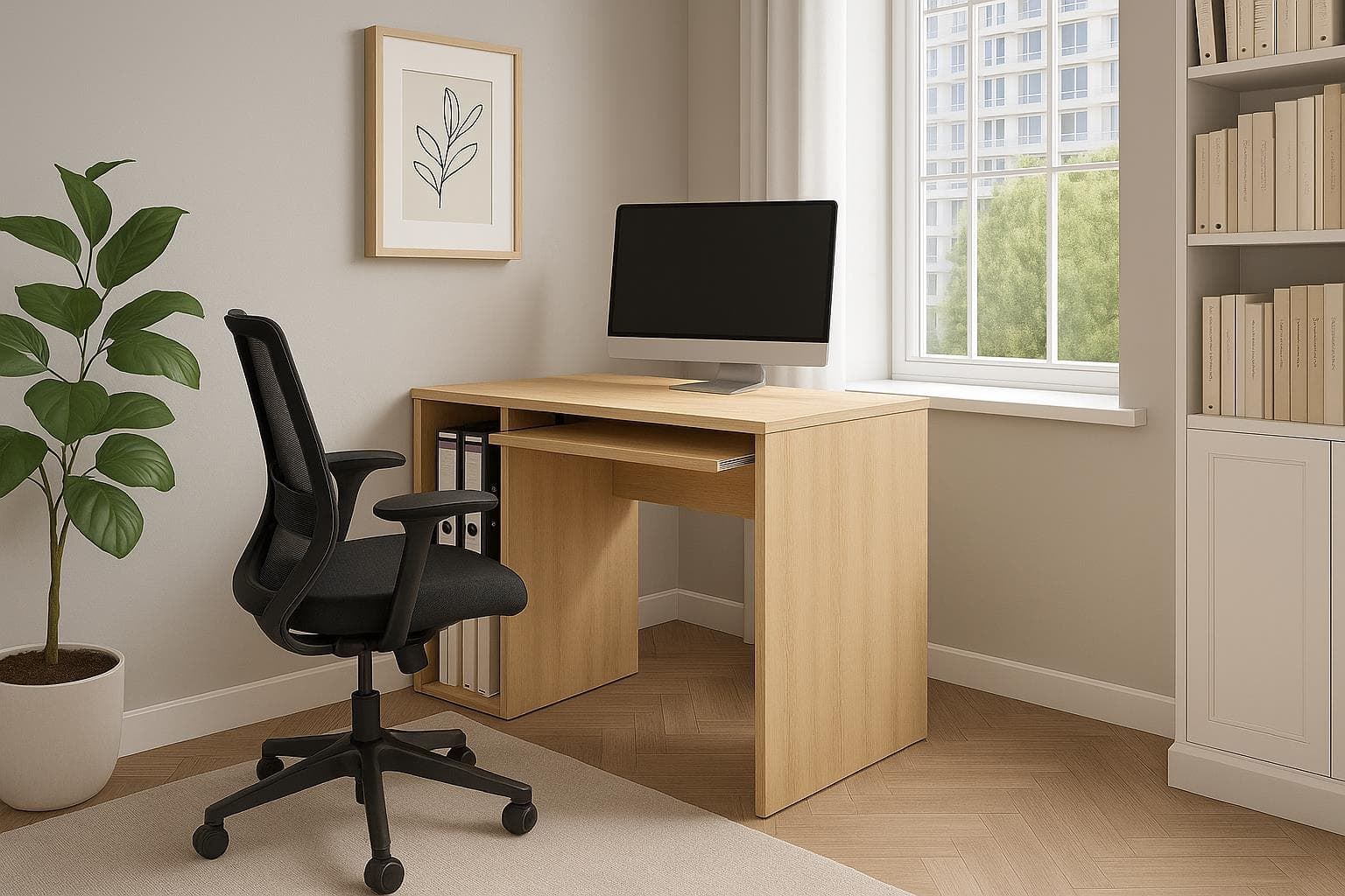 Transforma tu home office: ergonomía, estilo y funcionalidad en cada mueble - Imagen 1
