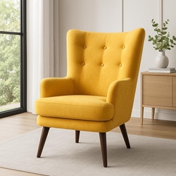 Butaca Abril – 95x75 cm en Gris, Mostaza o Agua Marina - Imagen 1