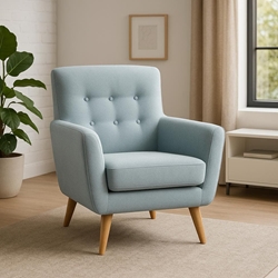 Butaca Eira – 93x75 cm en Mostaza o Verde Agua - Imagen 2