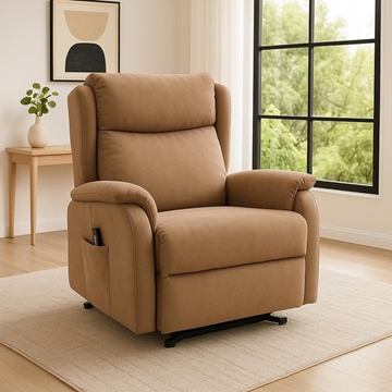 Butaca Power Nova – Relax Eléctrica con 2 Motores 108x69 cm en Taupe o Elephant - Imagen 2