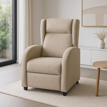 Butaca Relax Bruna – 105x70 cm en Gris o Beig - Imagen 1