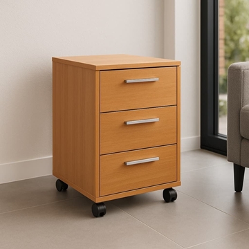 Cajonera Olivo – 68x42 cm en Acabado Cerezo - Imagen 1