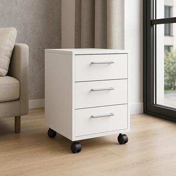 Cajonera Olivo Blanca – 68x42 cm en Acabado Blanco - Imagen 1