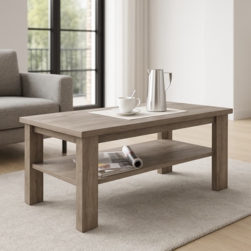 Mesa de Centro Alba – 100x50 cm en Blanco o Cambrian - Imagen 1