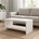 Mesa de Centro Lira – 77x40 cm en Blanco/Cambrian o Blanco - Imagen 1