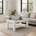 Mesa de Centro Prisma – Elevable 100x55 cm con Detalles en Cristal - Imagen 1