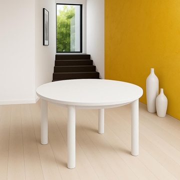 Mesa Lía – Extensible 124x94 cm en Roble o Blanco - Imagen 2