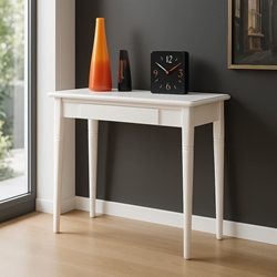 Mesa Libro Nora – Abatible 80x40/80 cm en Blanco, Roble, Nogal o Cerezo - Imagen 1