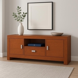 Módulo TV Roma – 145x42 cm en Cerezo - Imagen 1