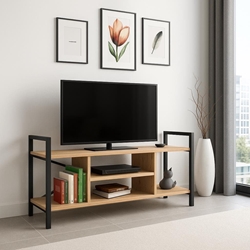 Mueble TV Urban – 120x35 cm en Safir y Negro - Imagen 1
