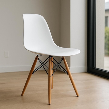 Silla Eco Blanca – 80x40 cm en Polipropileno - Imagen 1