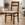 Silla Roma – 93x41,5 cm en Beig con Estructura Cerezo - Imagen 1