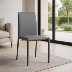 Silla Vega – 90x43 cm Tapizada en Gris Marengo - Imagen 1