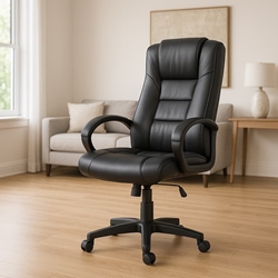 Sillón Montreal – Elevable 126x64 cm en Polipiel Negra - Imagen 1