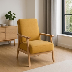 Sillón Siena – 100x62 cm en Mostaza o Verde Agua - Imagen 2