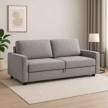 Sofá Cama Lisboa – Cama de 148x189 cm en Gris o Beig - Imagen 1