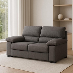 Sofás Lúa Compact – 2 y 3 Plazas en Antracita o Beig - Imagen 1