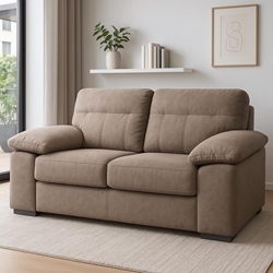 Sofás Vettore – 2 y 3 Plazas en Tejido Beig o Gris - Imagen 2