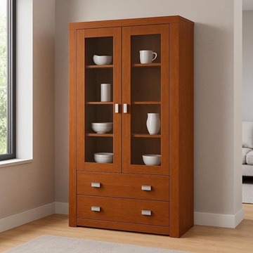 Vitrina Roma – 195x90 cm con 3 Estantes Regulables - Imagen 1